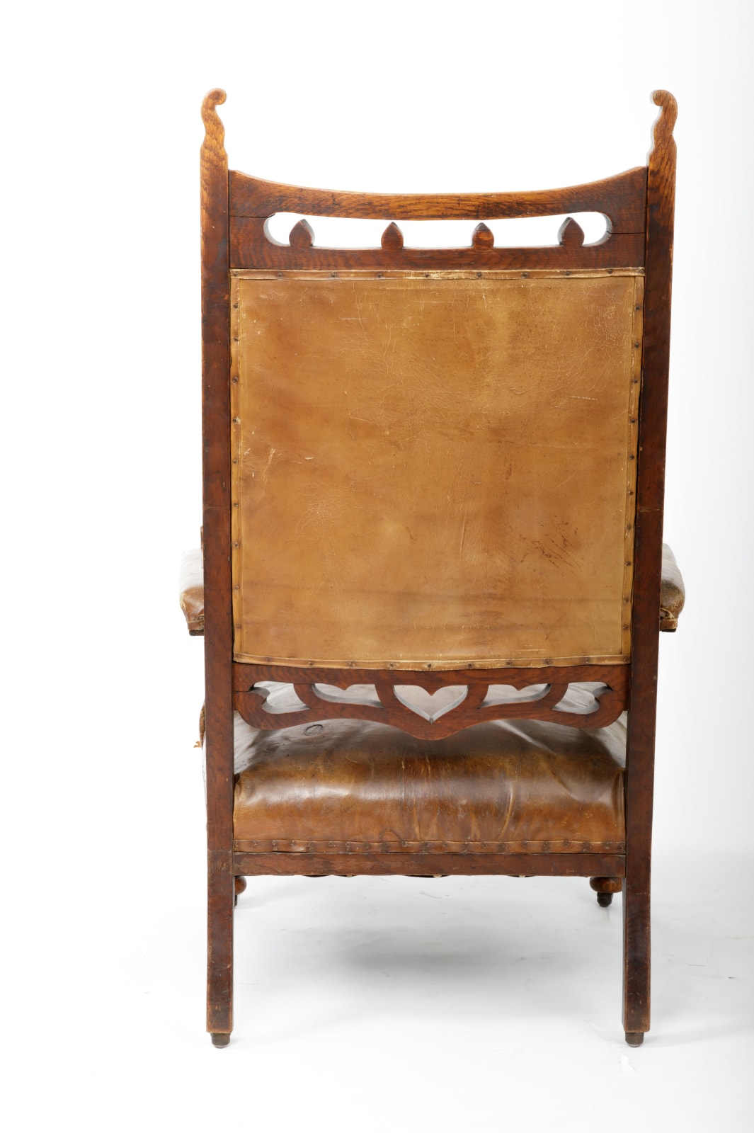 Pair Of Gothic Style Arm Chairs