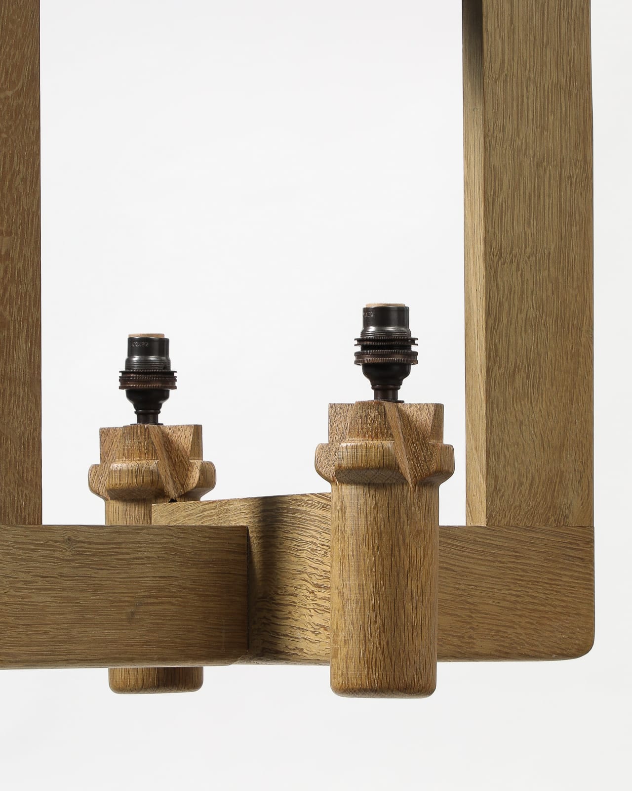 Guillerme et Chambron, Chandelier, c. 1960