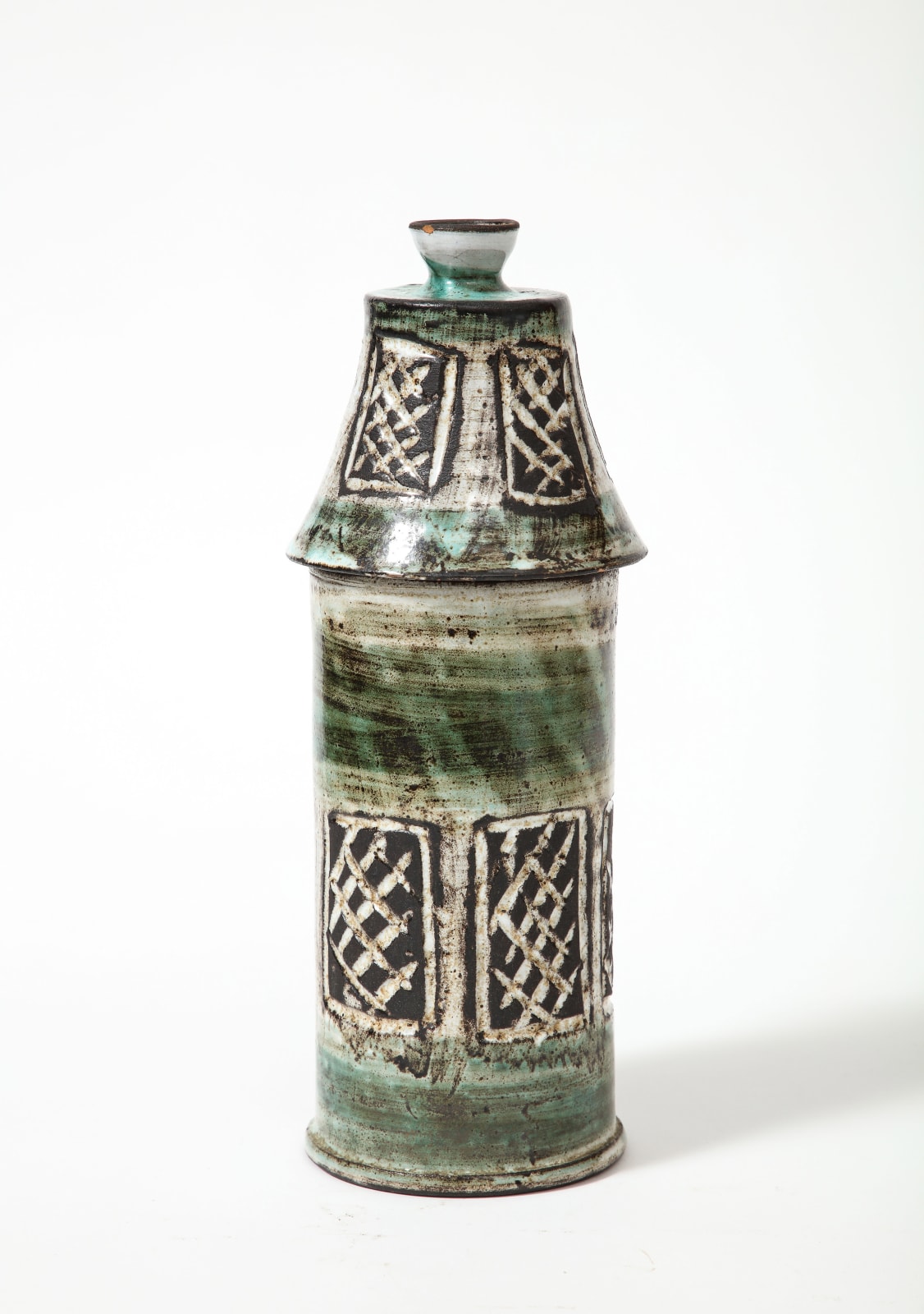 Albert Thiry, Two-Part Jar/Candle Holder