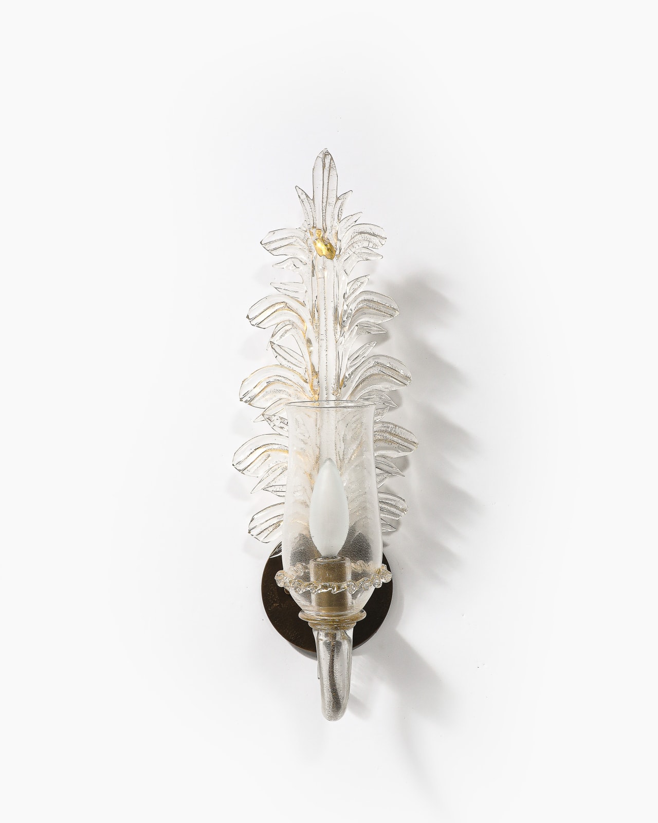 Seguso Verti D'Arte, Glass Sconces