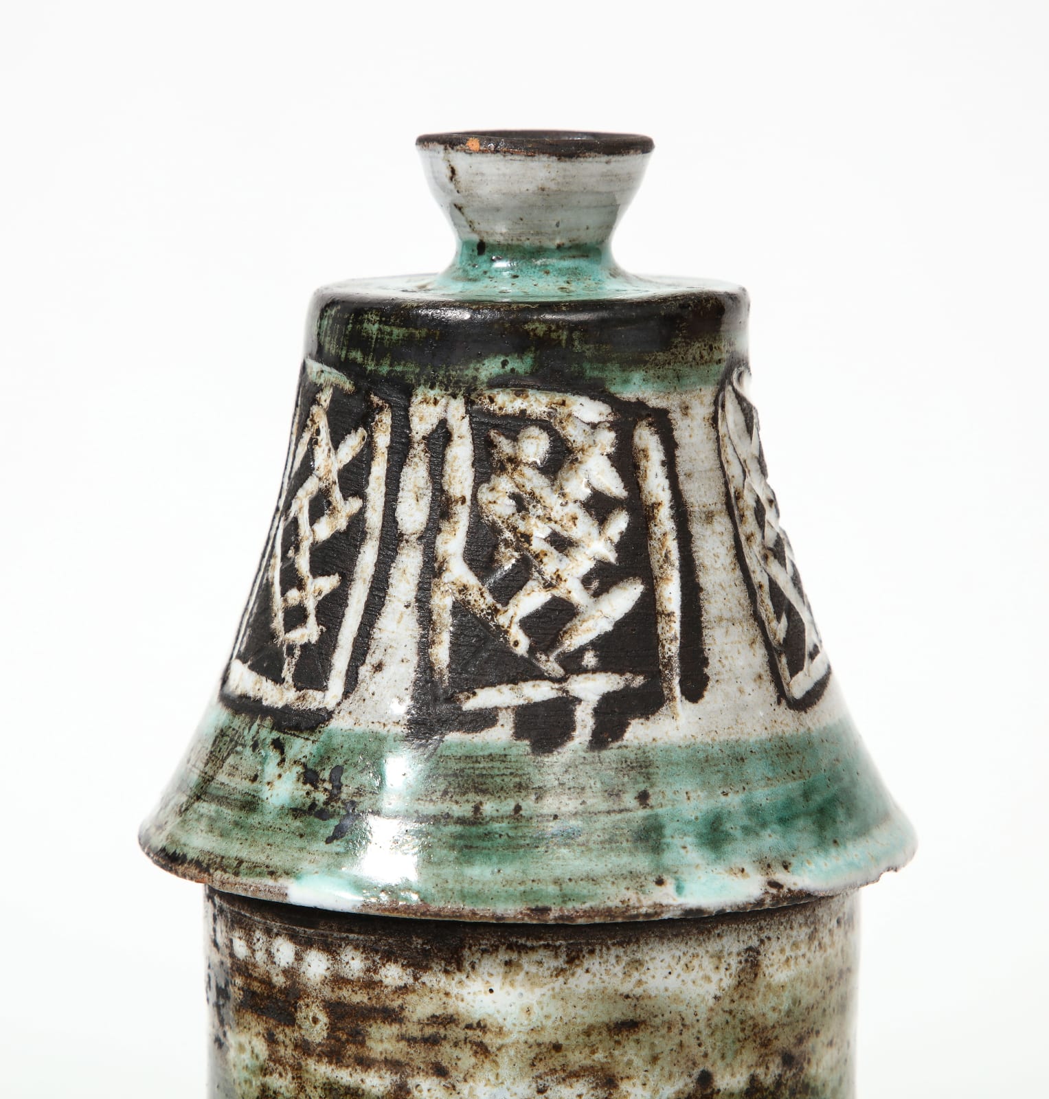 Albert Thiry, Two-Part Jar/Candle Holder