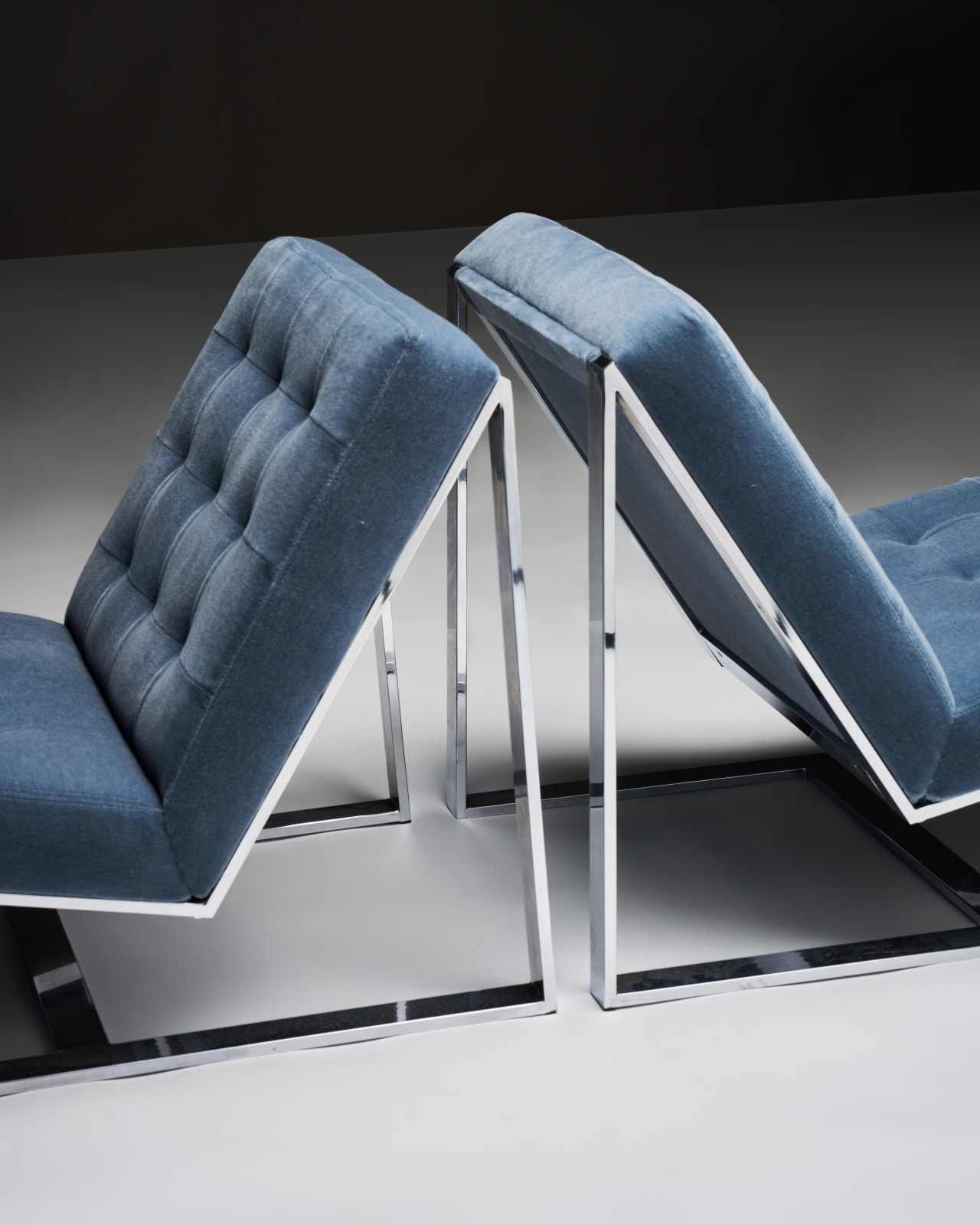 Milo Baughman for Thayer Coggin, Pair of Lounge Chairs