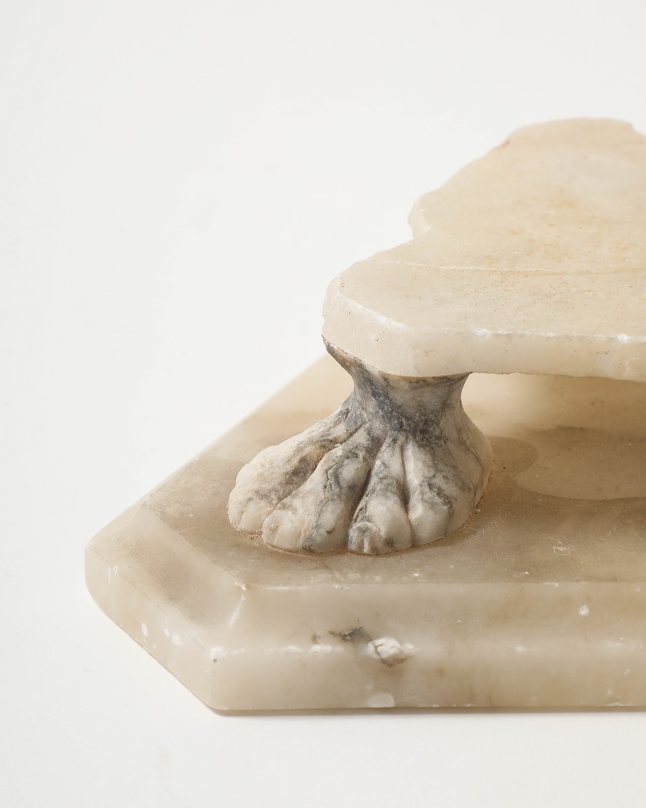 Plinth with Lion Paw Motif