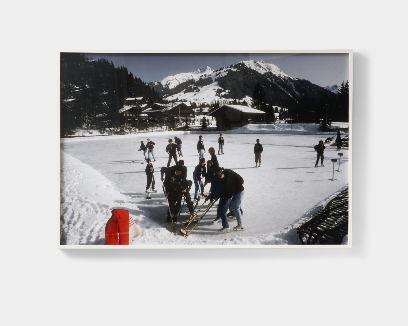 Slim Aarons, Ice Hockey