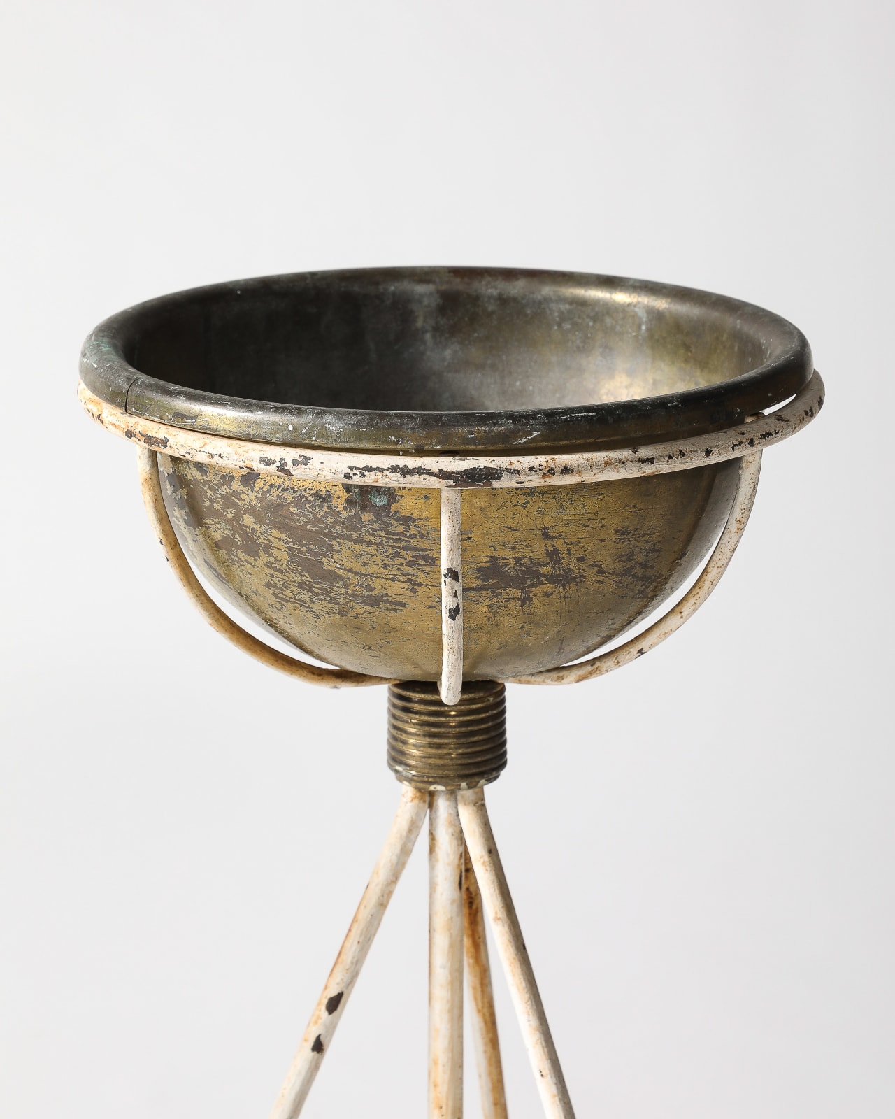 Plant Stand with Copper Pot