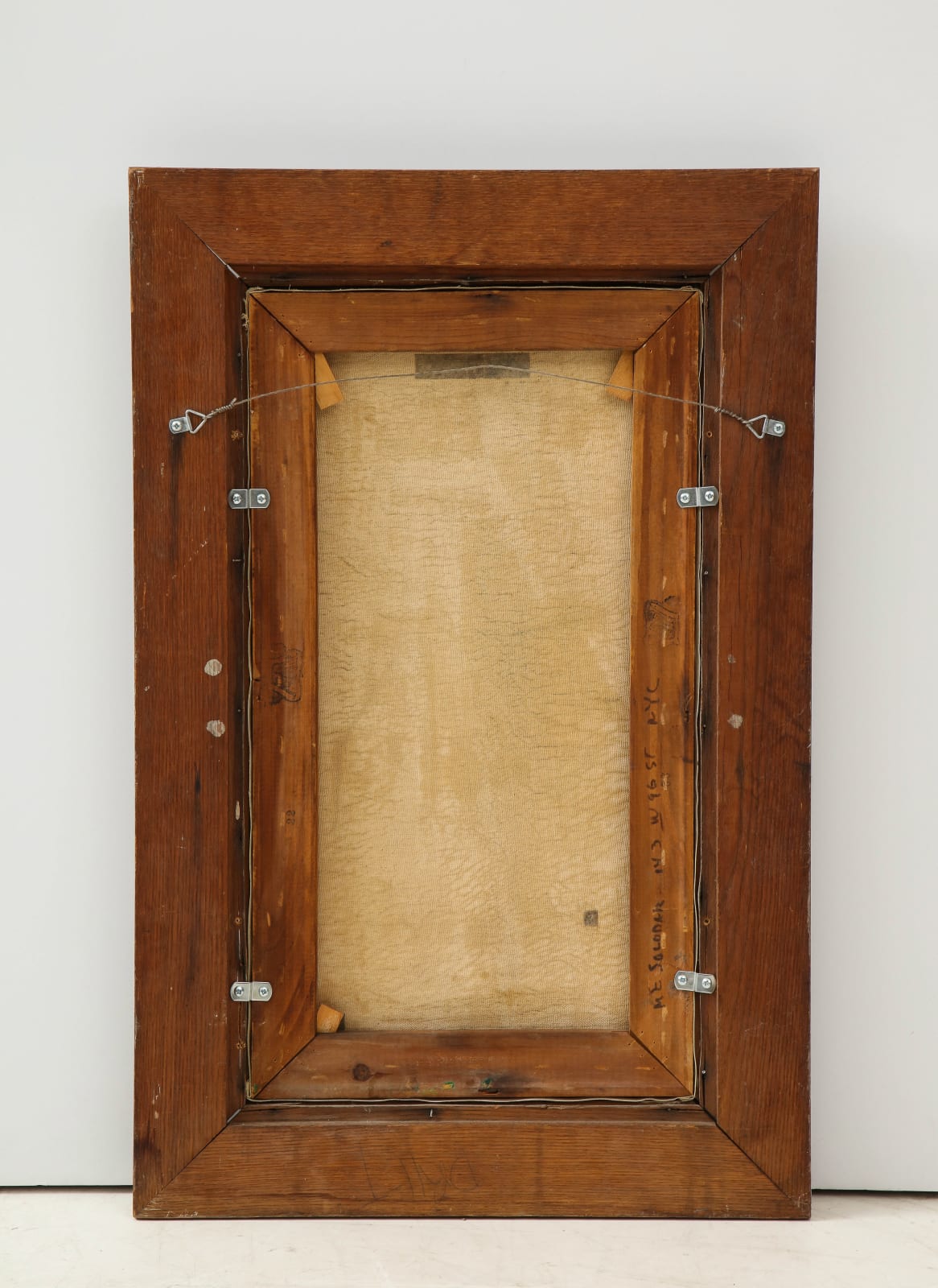 Untitled Black and Brown Modernist Painting