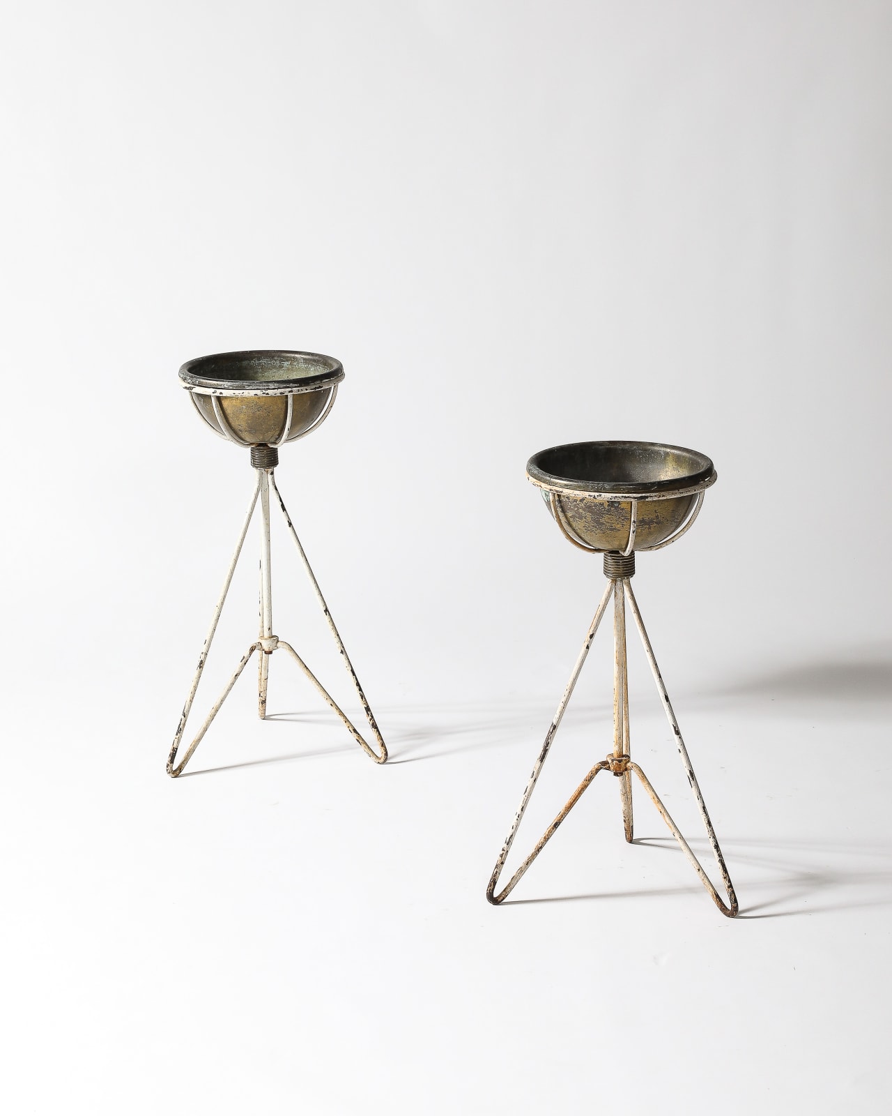 Plant Stand with Copper Pot