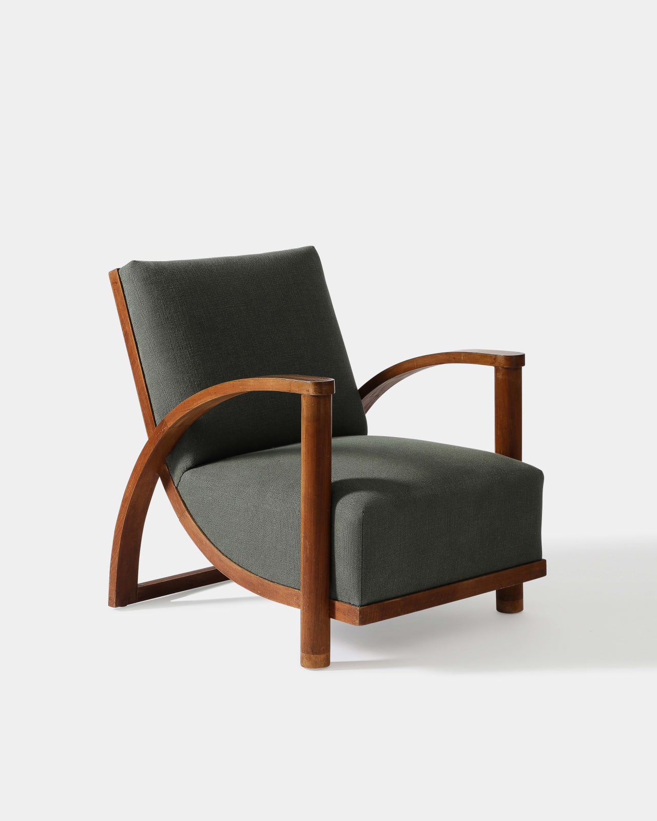 Curved Armchair, c. 1940s