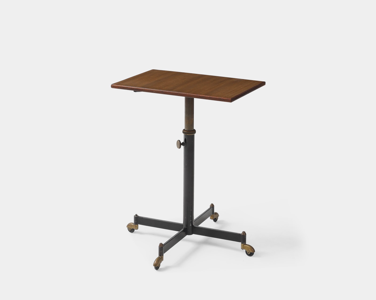 Ignazio Gardella, Adjustable Side Table on Wheels