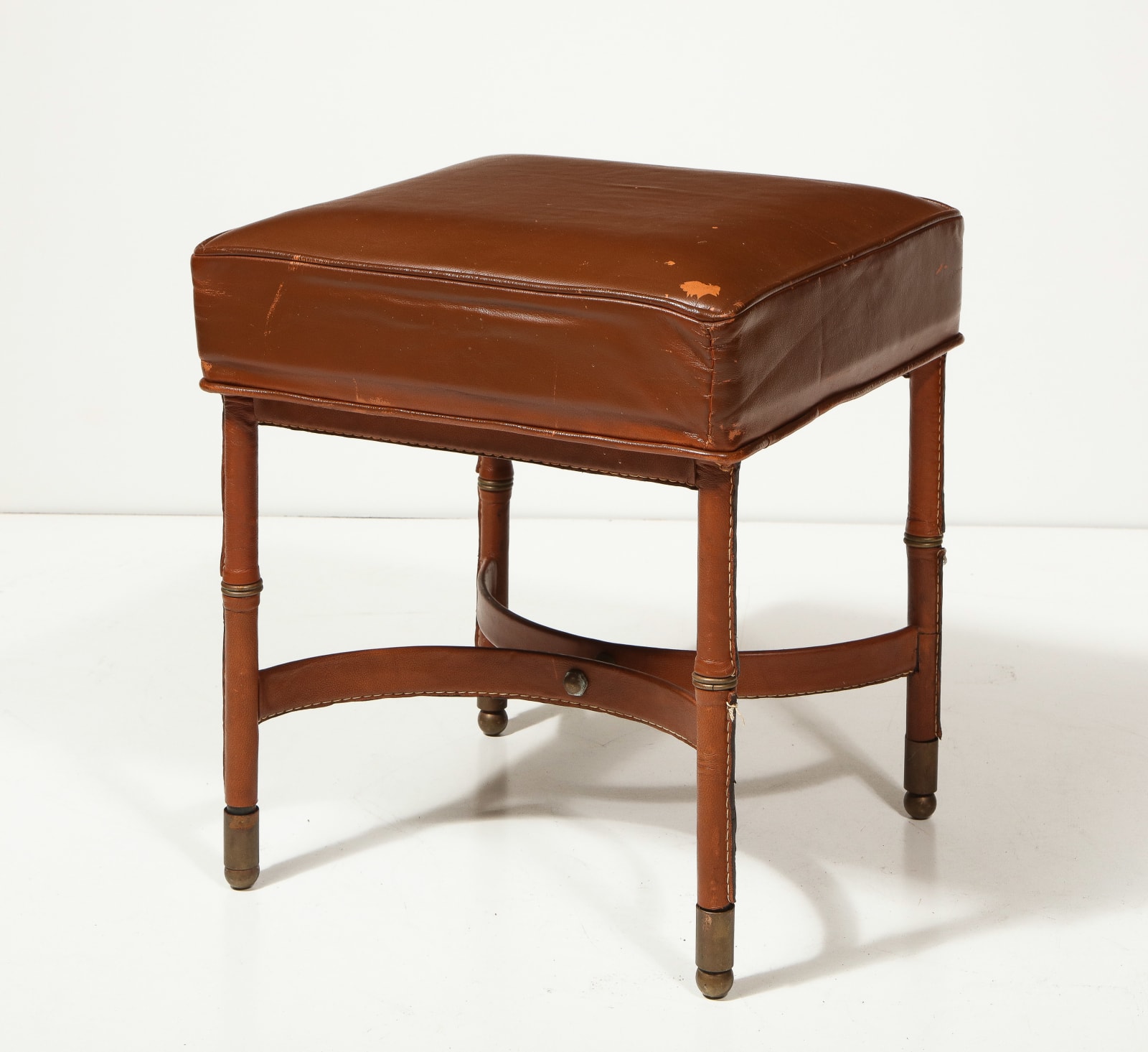 Jacques Adnet, Stool /Ottoman