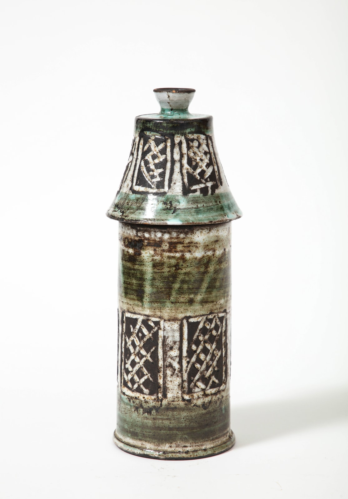 Albert Thiry, Two-Part Jar/Candle Holder