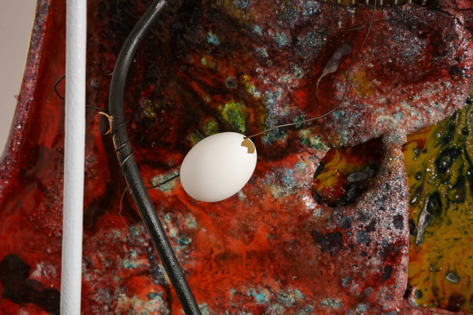 David Dourard, Contemporary Sculpture/Painting, "Hero Gallow II",