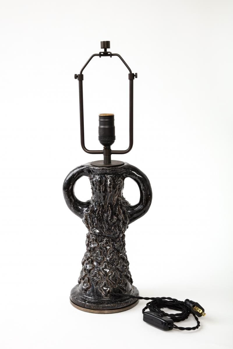 Paul Pouchol, Table Lamp in the Shape of a Woman