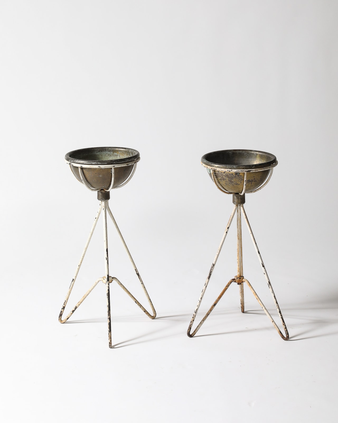 Plant Stand with Copper Pot