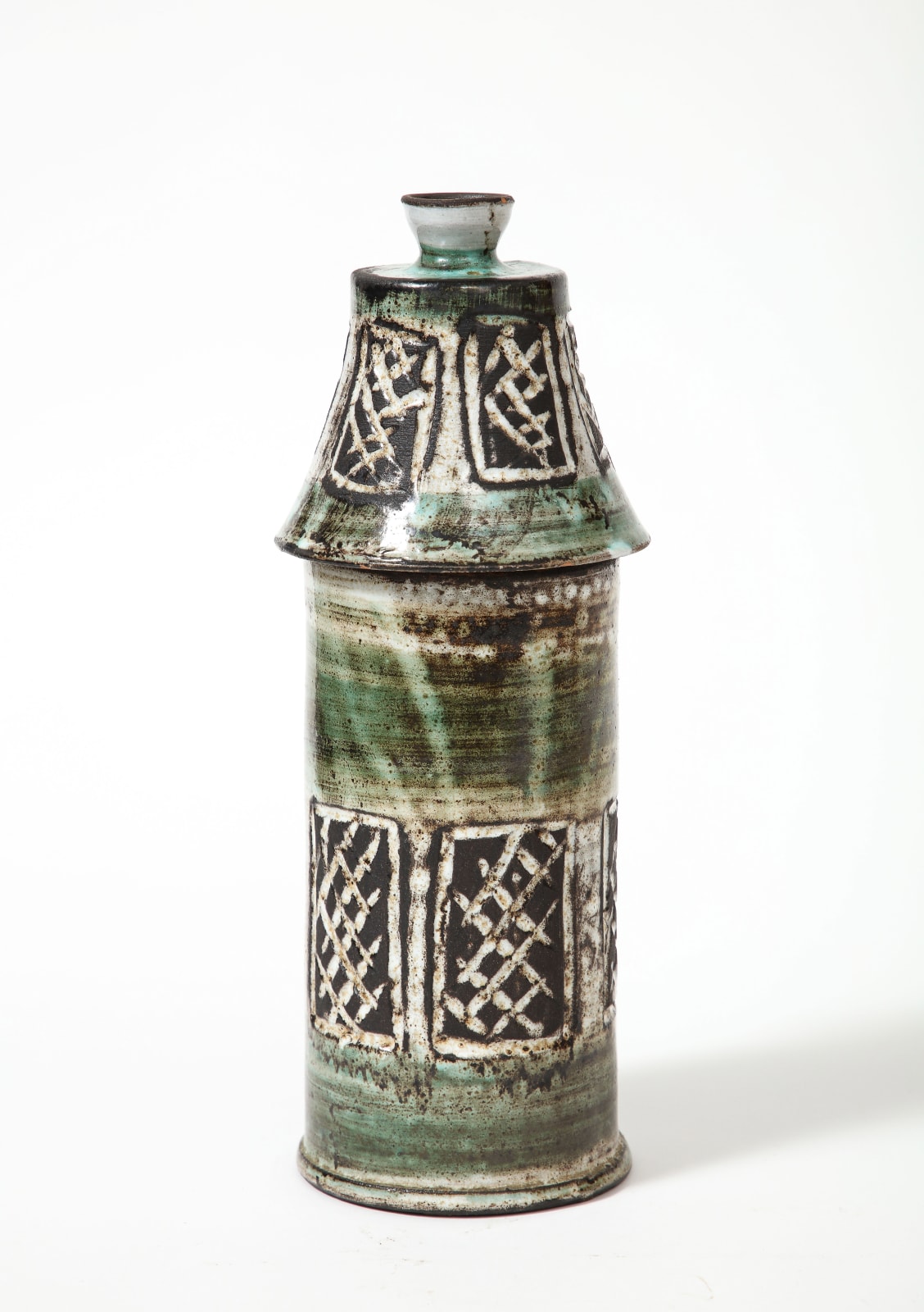 Albert Thiry, Two-Part Jar/Candle Holder