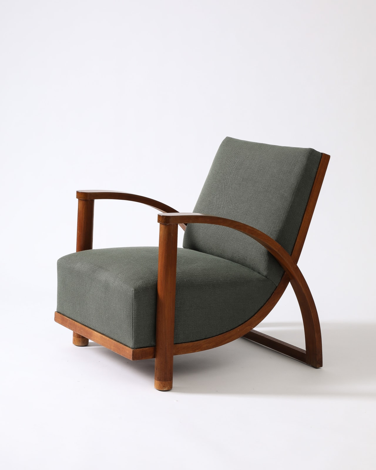 Curved Armchair, c. 1940s