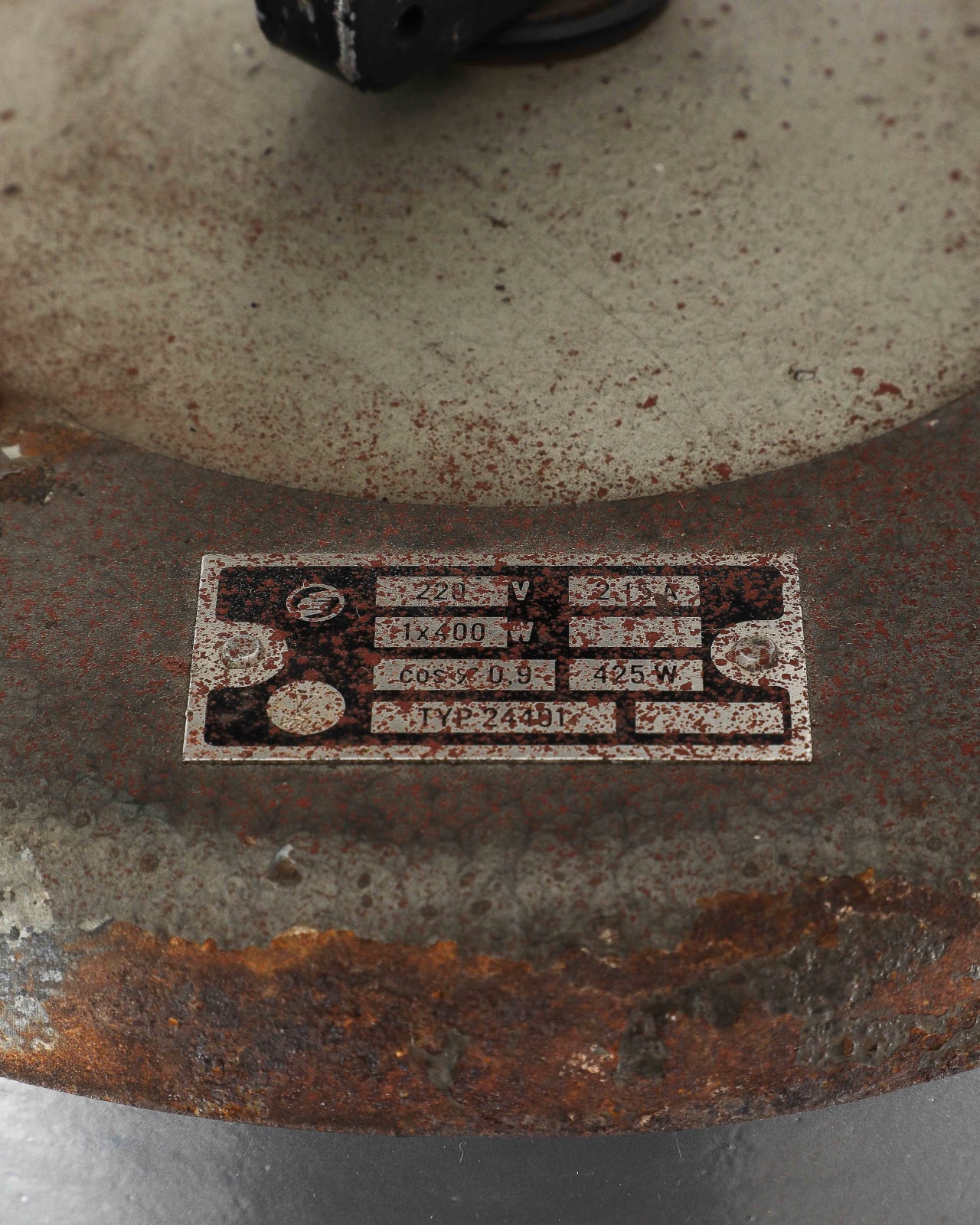 Vintage Industrial Pendant