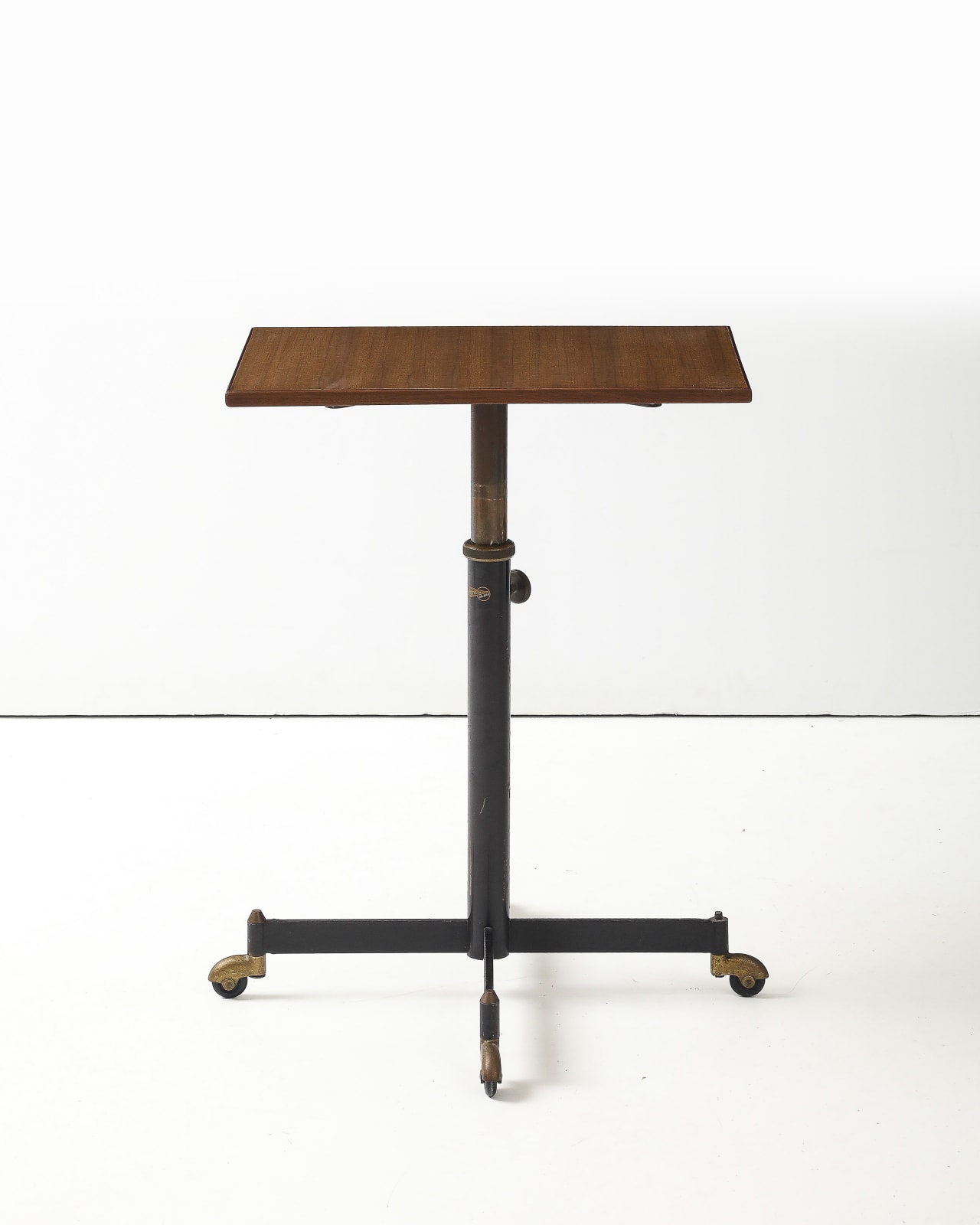 Ignazio Gardella, Adjustable Side Table on Wheels