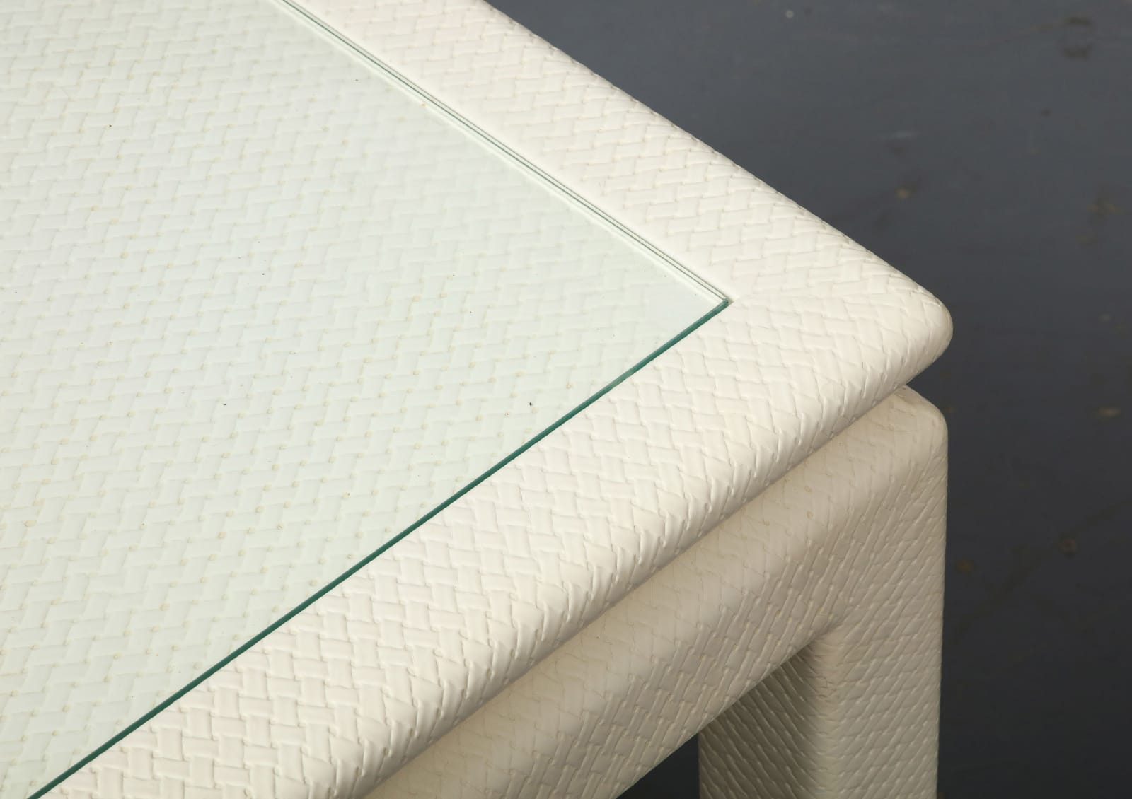 Karl Springer, White Parsons Desk