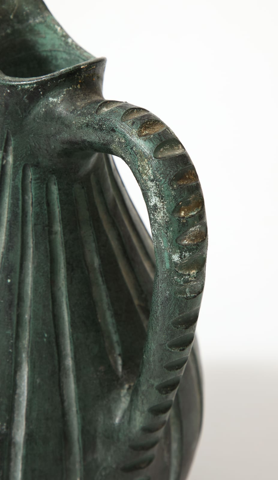 Green Ceramic Pitcher