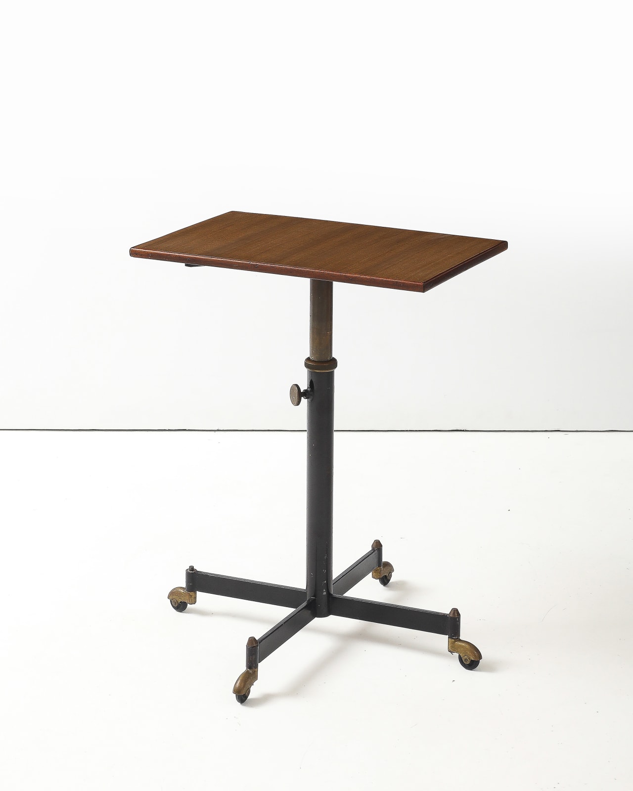 Ignazio Gardella, Adjustable Side Table on Wheels