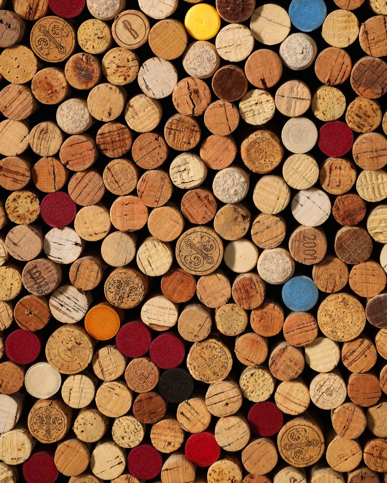Jason Hedges, Untitled (Corks) #1