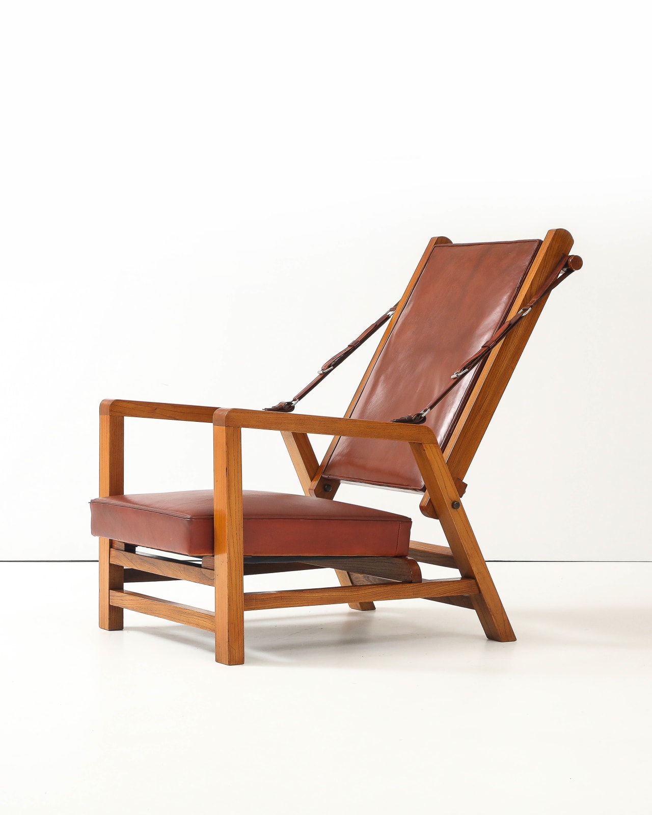 Jacques Adnet, Reclining Armchair