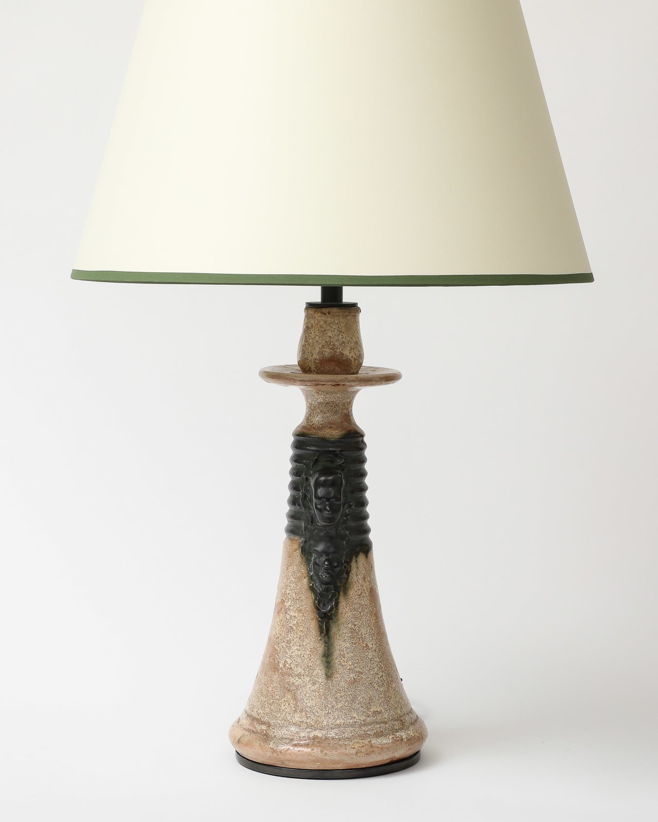 Table Lamp with Sculpted Bust