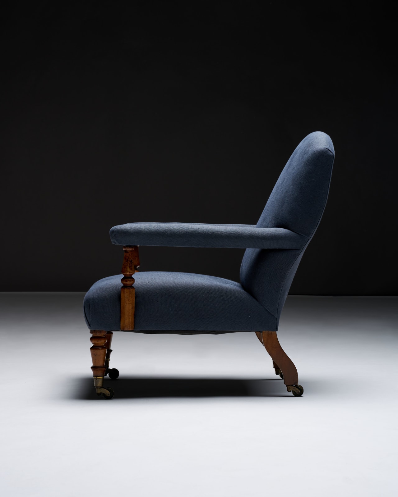 Upholstered Victorian Armchair