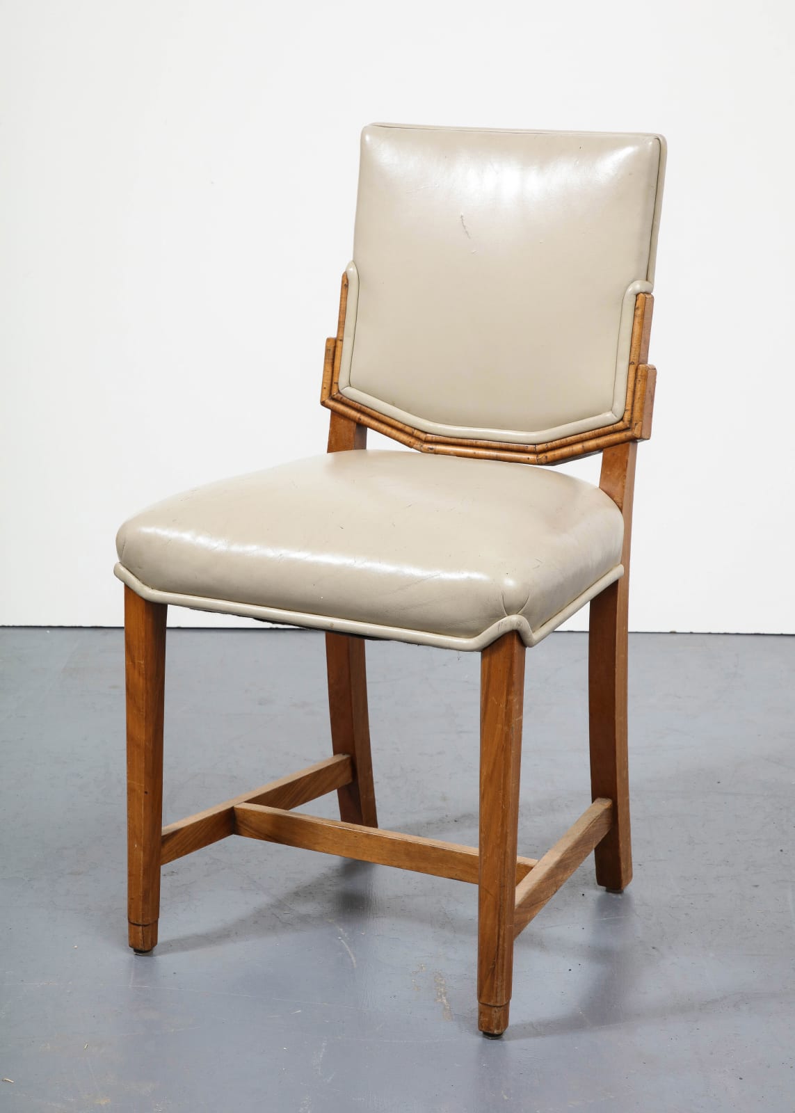 Side Chair with Wood Back