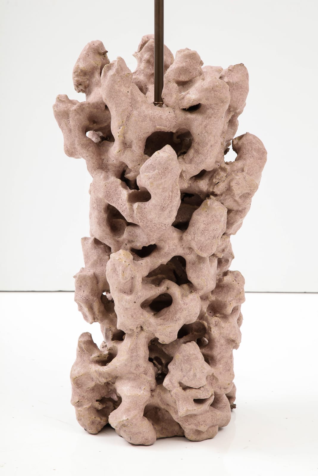 Peter Lane, Custom Contemporary Large Scholar Rock Lamp