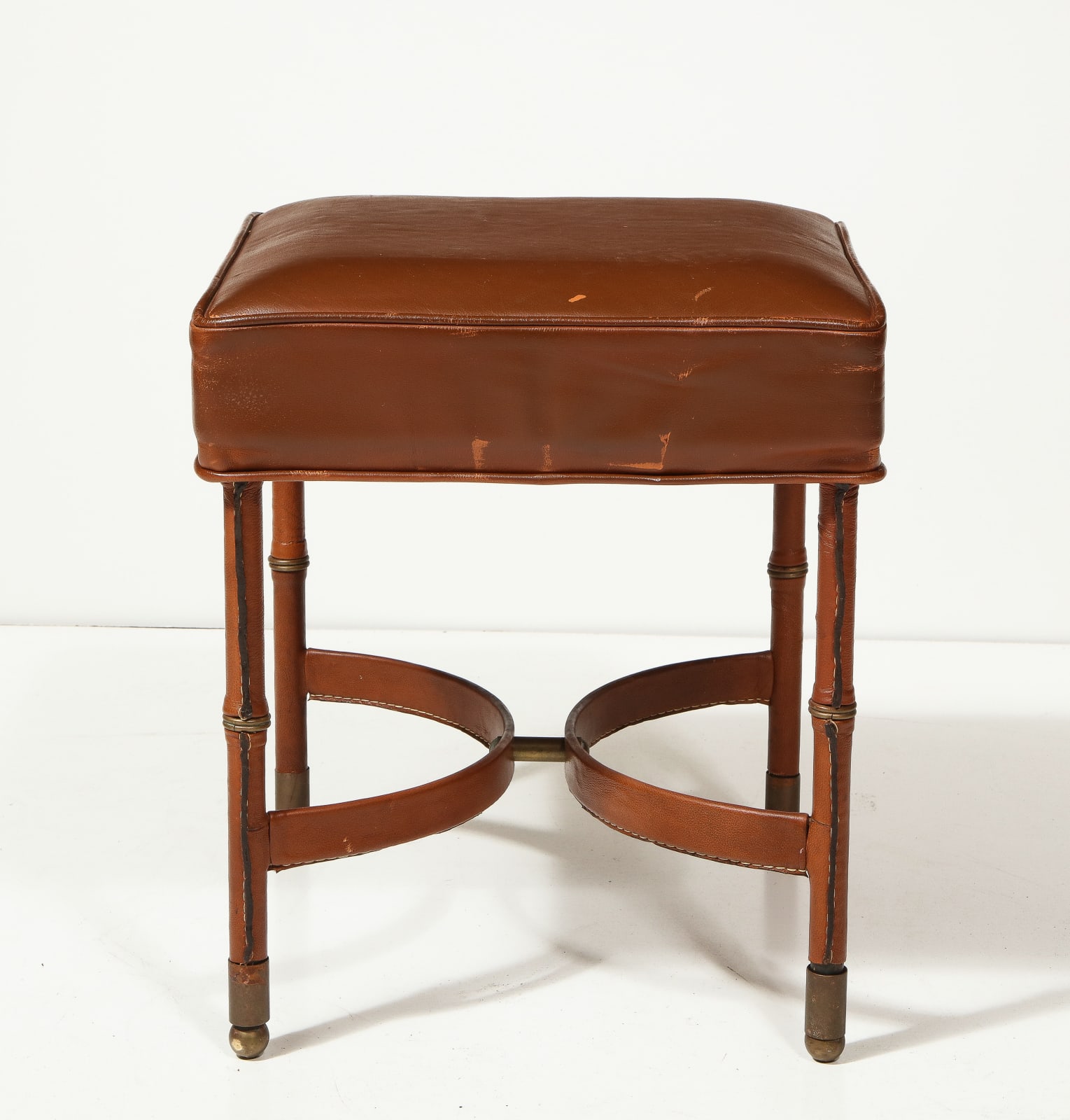 Jacques Adnet, Stool /Ottoman