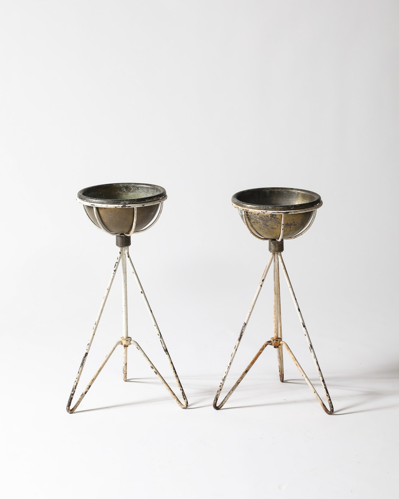 Plant Stand with Copper Pot