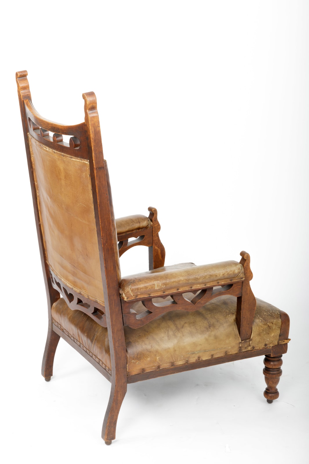 Pair Of Gothic Style Arm Chairs