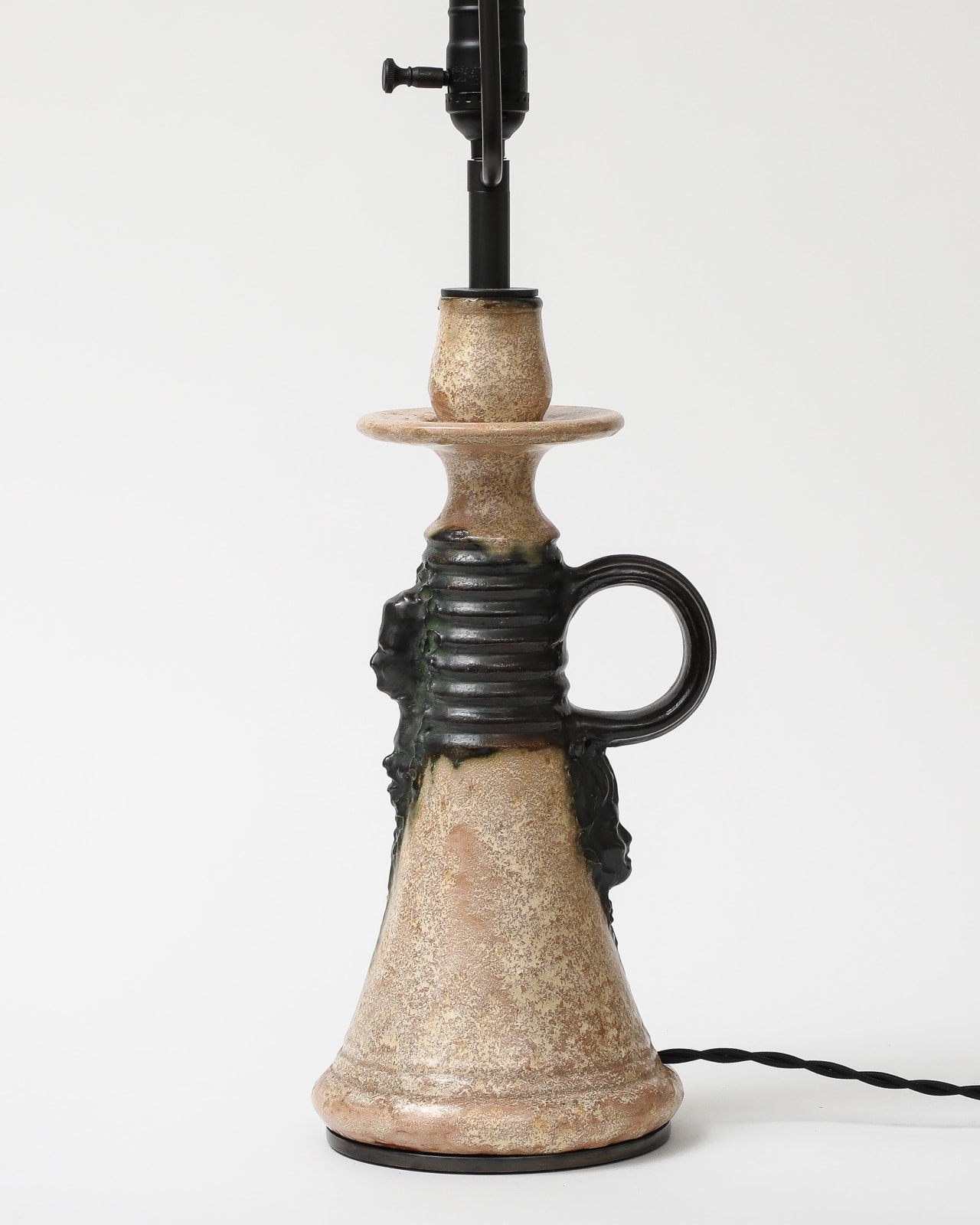 Table Lamp with Sculpted Bust