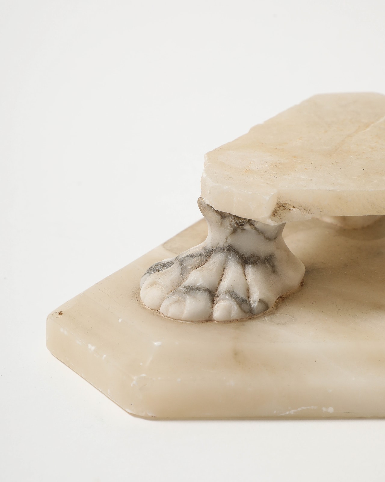 Plinth with Lion Paw Motif