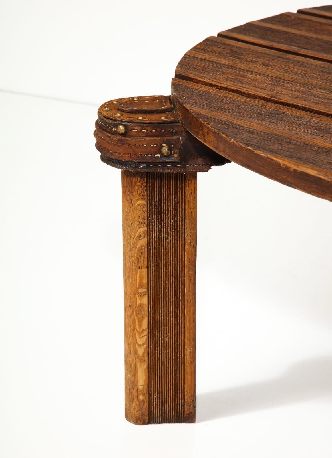 Jacques Adnet, Round Coffee Table