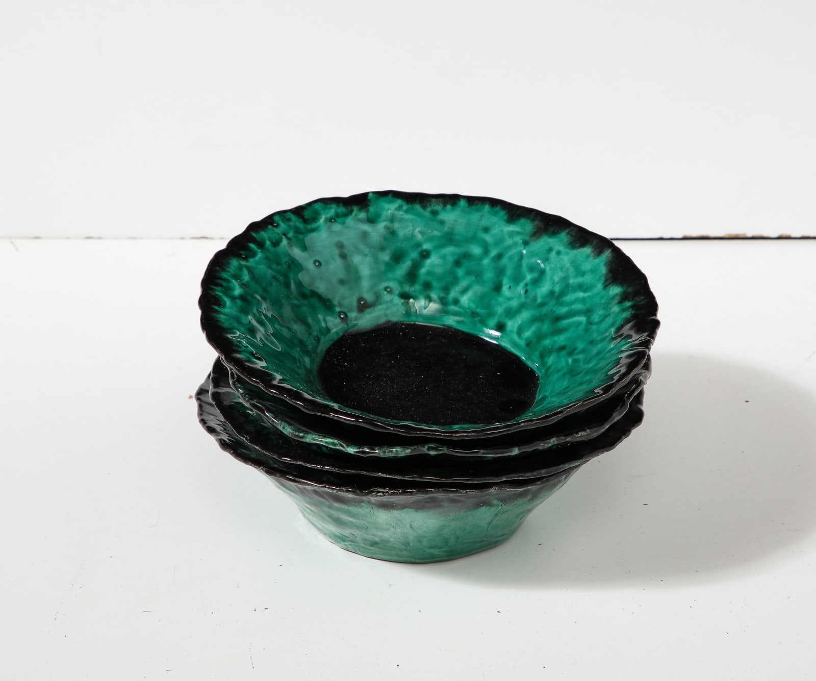 Marthe Delacroix, Green Ceramic Bowl