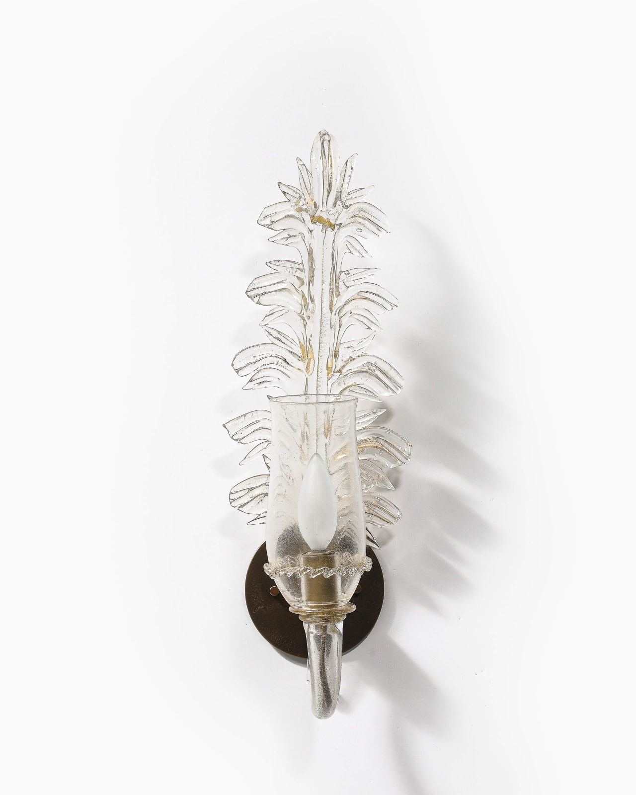 Seguso Verti D'Arte, Glass Sconces