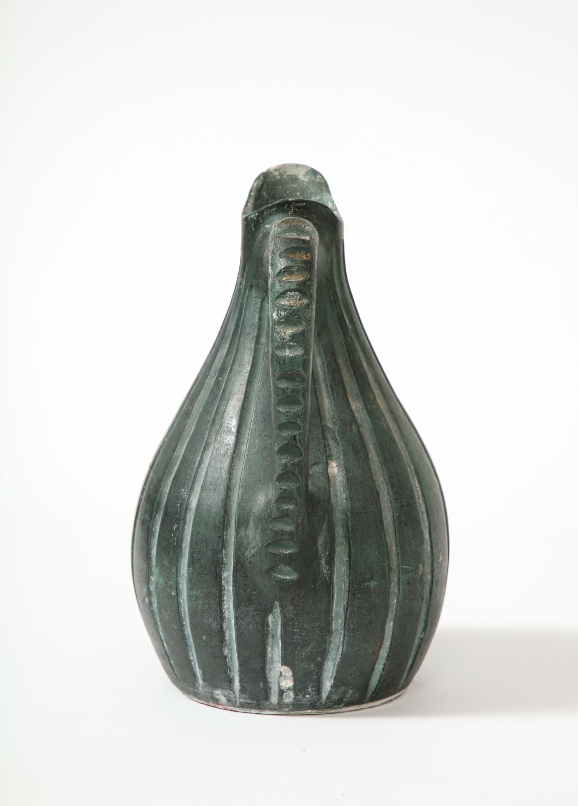 Green Ceramic Pitcher