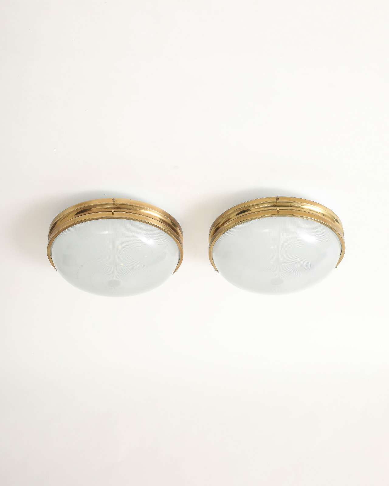 Sergio Mazza, "Sigma" Flush Mount Light Fixture