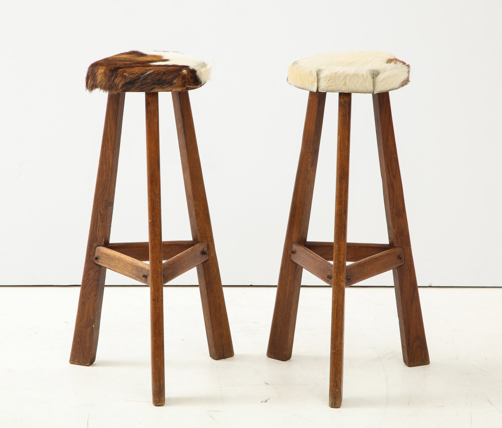 Pair of Midcentury Stools