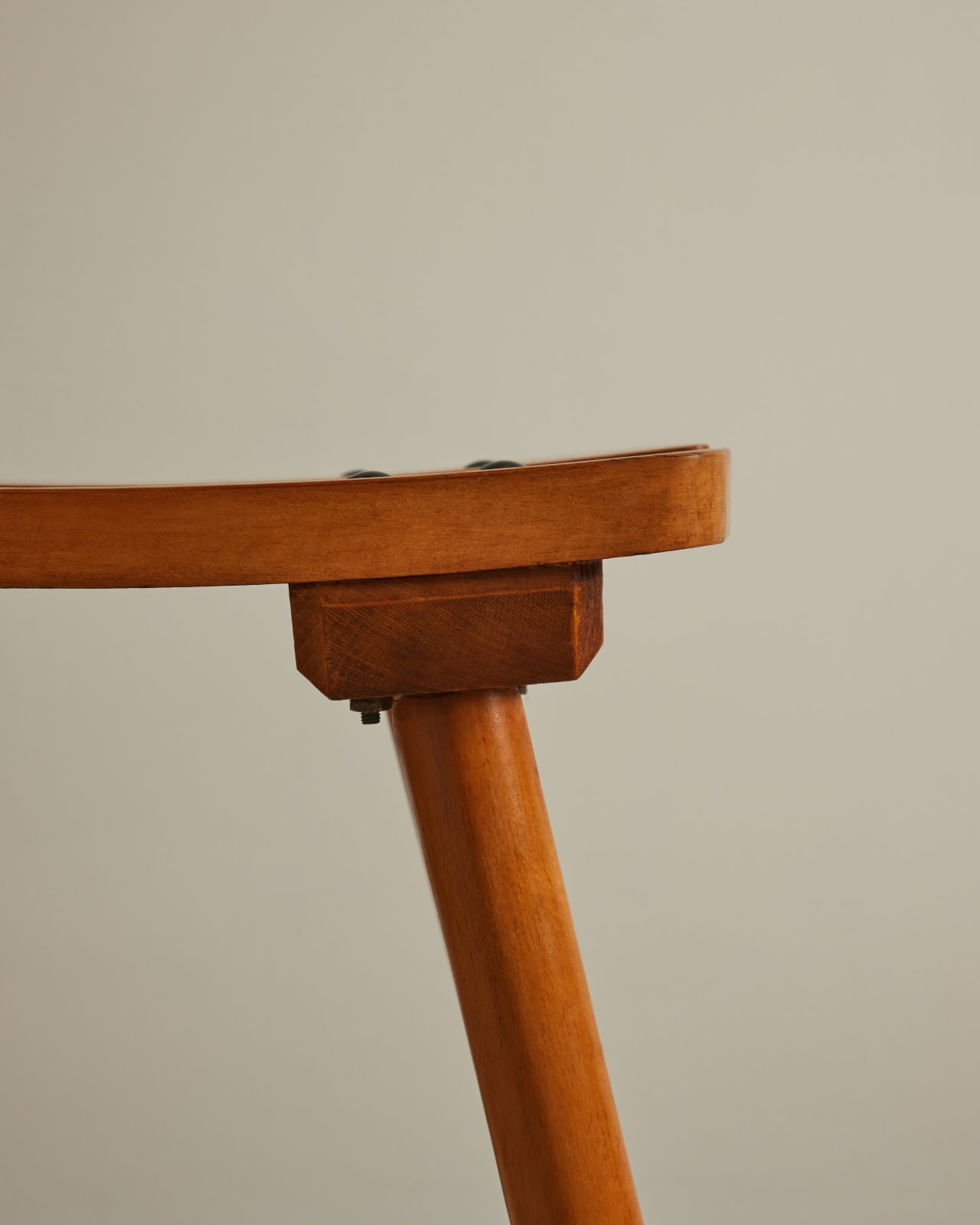 Atelier Marolles, Iron and Elm Stool