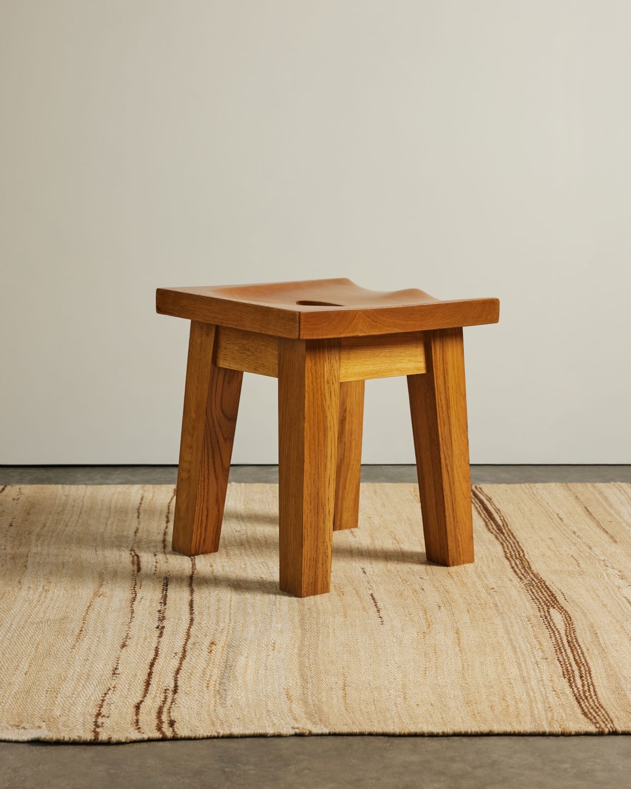 Atelier Marolles, Oak Stool