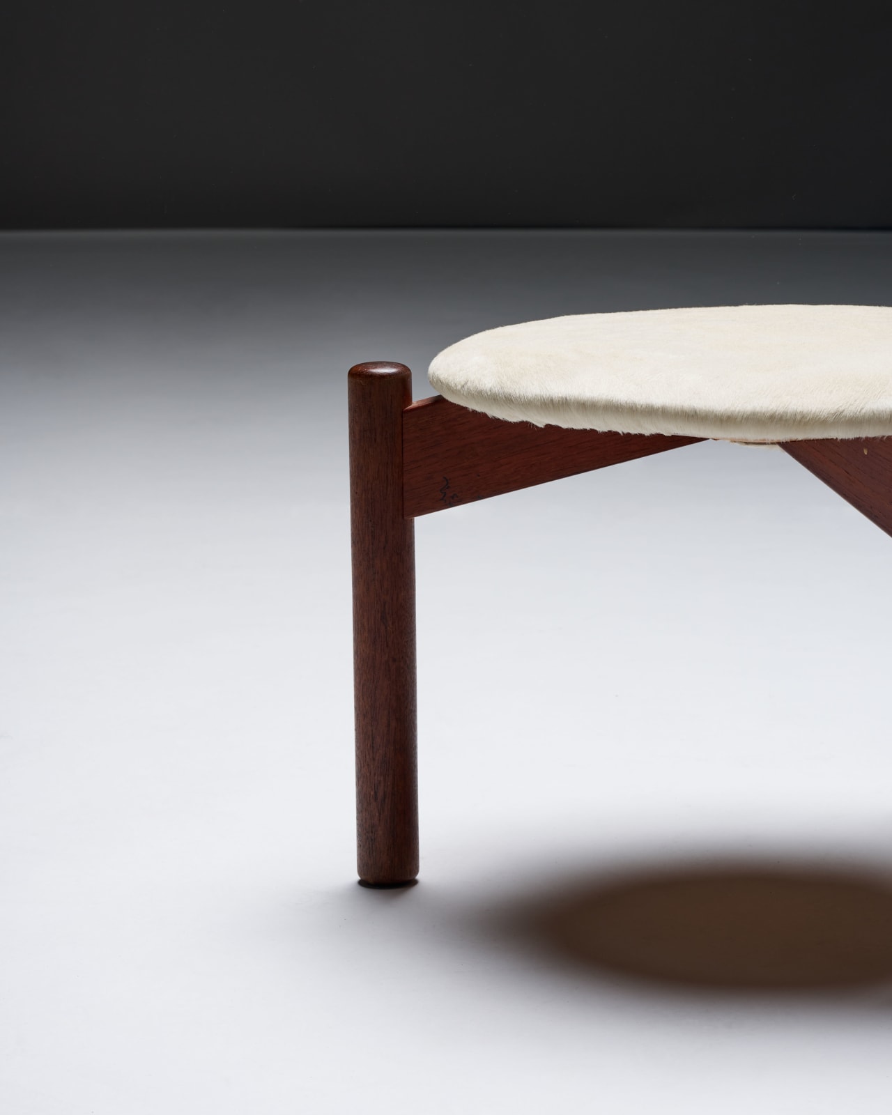 Uno & Östen Kristiansson for Luxus, Vintage Tripod Stool