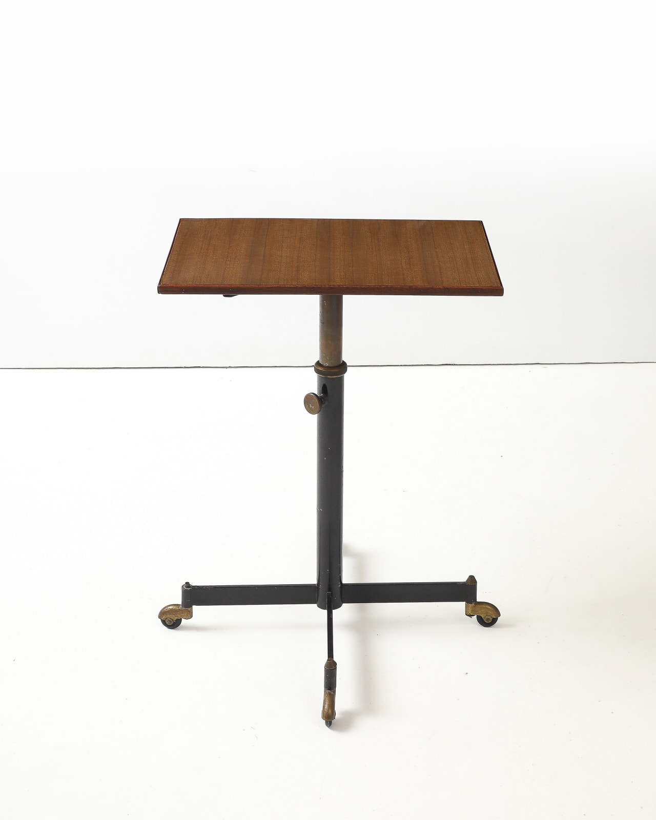 Ignazio Gardella, Adjustable Side Table on Wheels