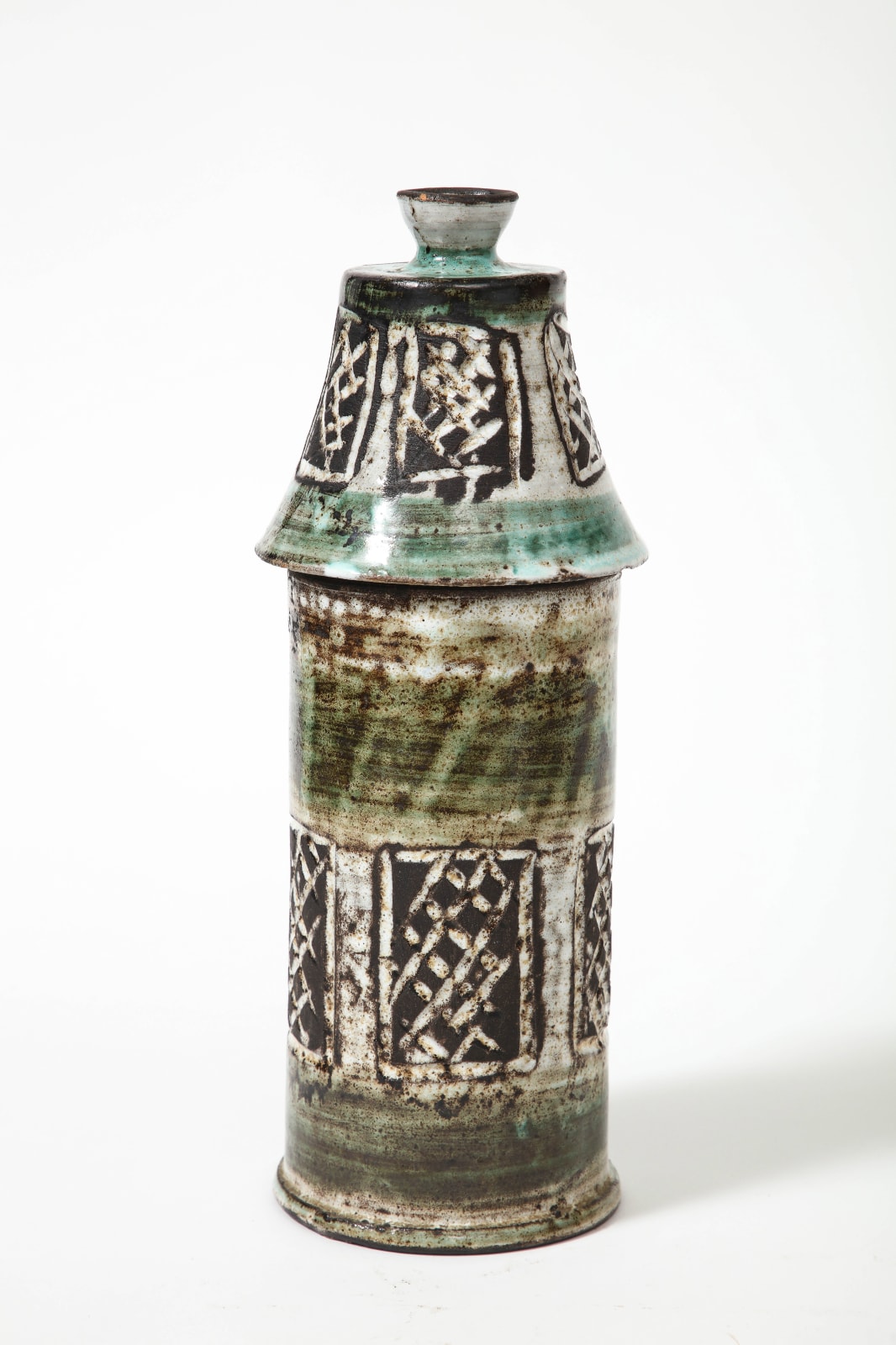 Albert Thiry, Two-Part Jar/Candle Holder