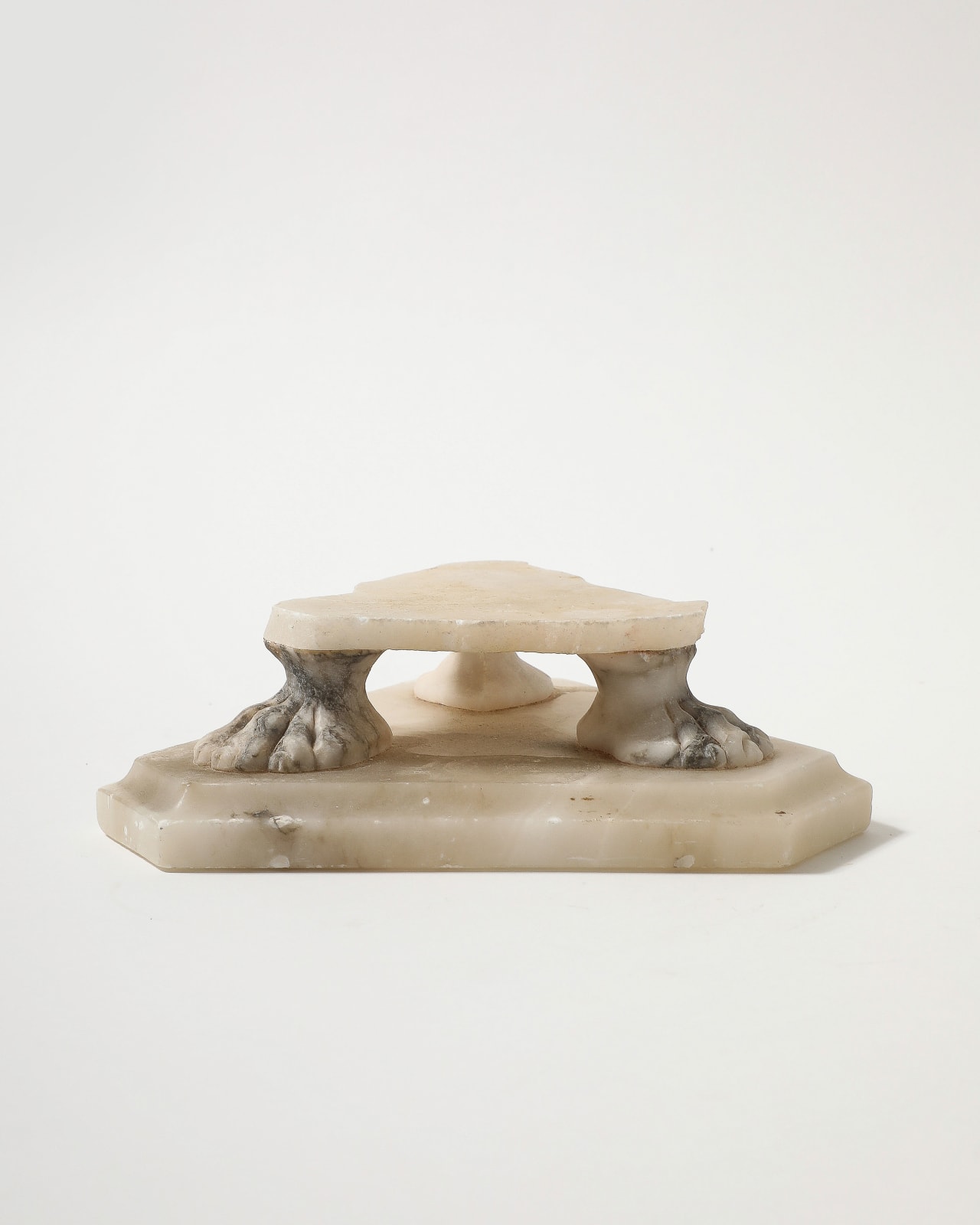Plinth with Lion Paw Motif