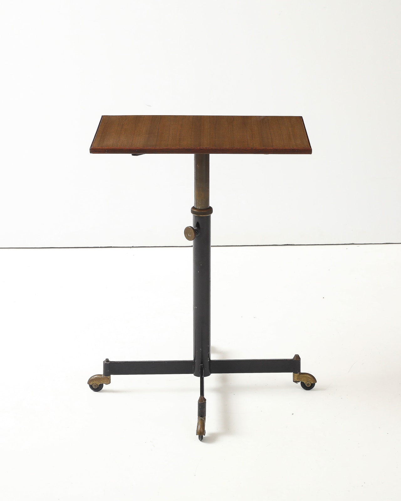 Ignazio Gardella, Adjustable Side Table on Wheels
