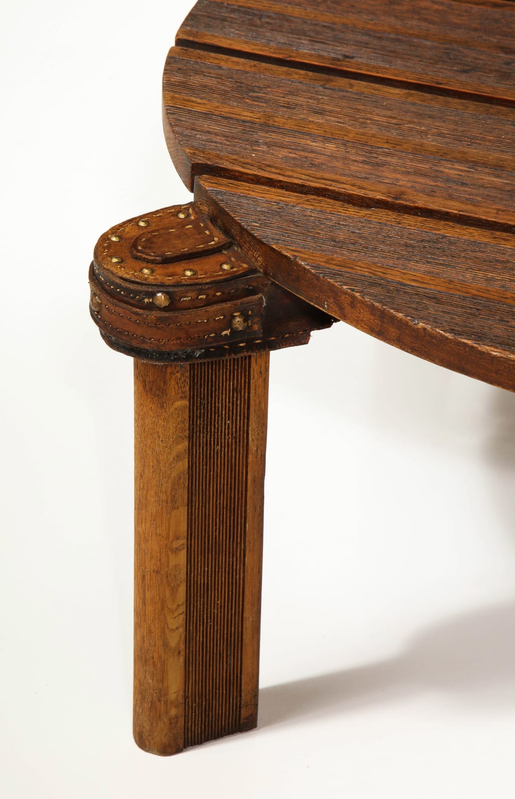 Jacques Adnet, Round Coffee Table